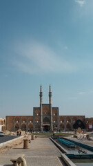 Yazd, IRAN - October 17th 2015 - Amir Chakhmagh Historical Mosque