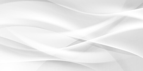 white abstract wave background luxury vector illustration