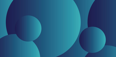 Abstract blue background with circles. Illustration wave design in motion pattern. 