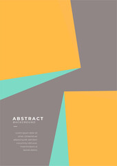 Vector abstract geometric posters background. bauhaus geometric backgrounds, vector circle, triangle, and square