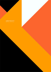 Vector colorful poster background abstract template