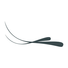 Hair transplant follicle grafts icon. Alopecia treatment for medical diagnostic centers and clinics. Baldness concept. Vector illustration.