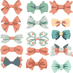 Hair Bow, Hair Bows SVG, Bow Tie