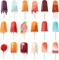 Ice Lolly Bundle SVG, Ice Cream, Ice Lolly