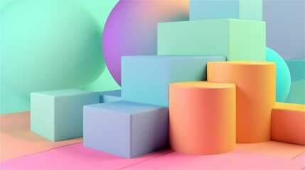 Obraz premium Radiant Backdrops: Beautiful and Bright Abstract Backgrounds