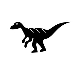 Obraz na płótnie Canvas dinosaur silhouette