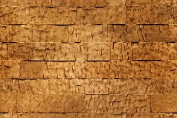 detailed view of a wooden plank wall texture. Generative AI