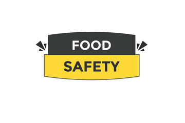 food safety vectors.sign label bubble speech food safety
