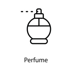 Perfume icon design stock illustration