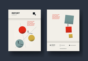 Business Strategy Report Cover Template