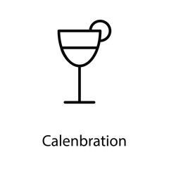 Celebration icon design stock illustration