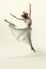 graceful ballet dancer