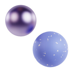 3d abstract illustration on white background