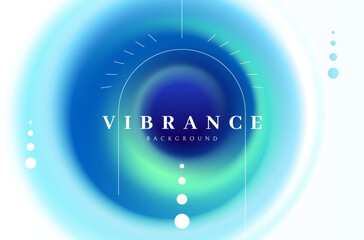 Abstract colorful round background.
