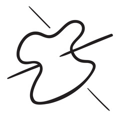 abstract geometric objects in line style.simple geometric shapes.abstract graphic in descriptive geometry style.