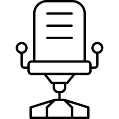 Desk Chair Icon