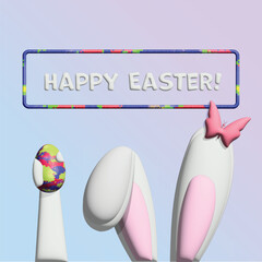 HAppy Easter banner