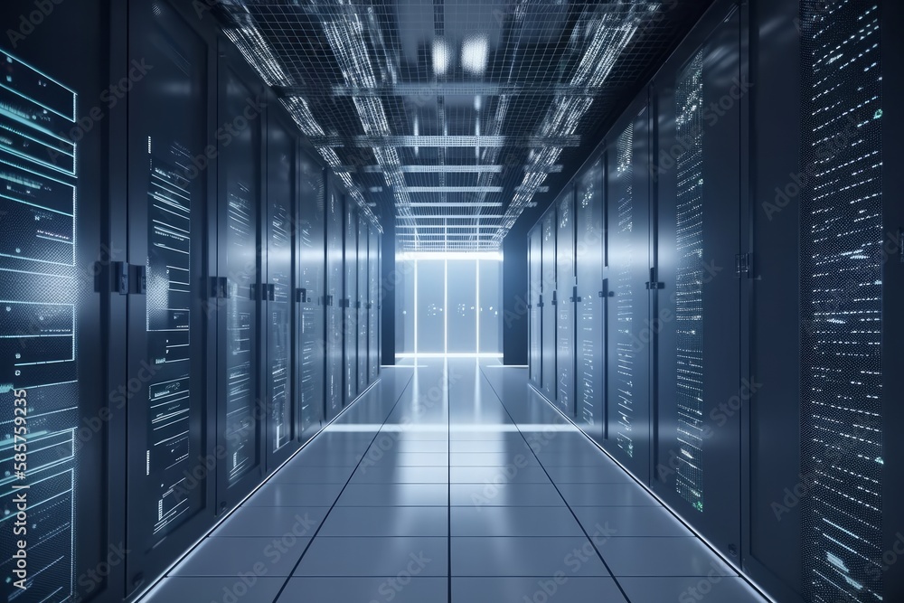 Poster network connectivity in servers, data centers, and storage systems, as well as generative ai