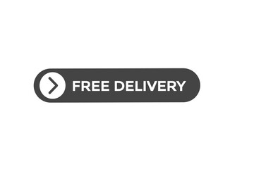 Naklejka na ściany i meble free delivery vectors.sign label bubble speech free delivery 