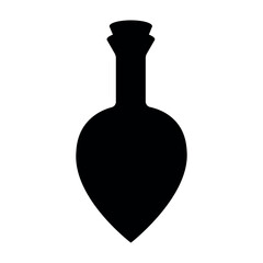 Potion vial silhouette