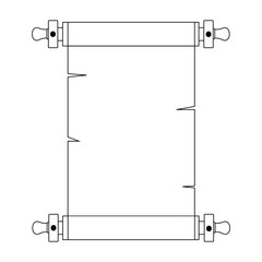Scroll coloring page