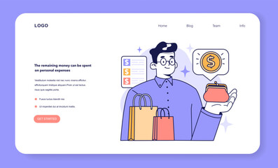 The remaining money can be spent on personal expenses. Mixed family