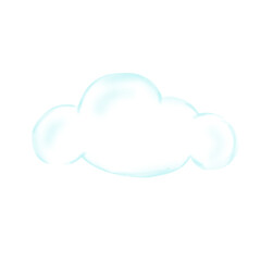 blue cloud concept
