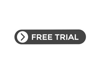 Fototapeta na wymiar free trial vectors.sign label bubble speech free trial 