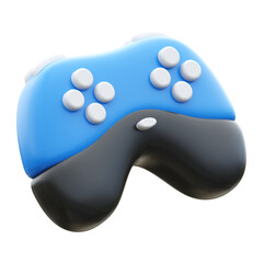 Joystick 3d render illustration design