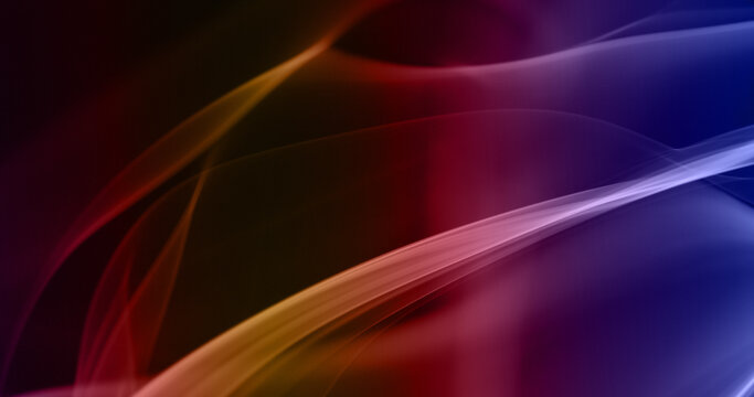 Artistic background from colored smoke