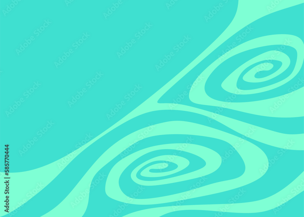 Poster abstract background with cute curly line pattern and with some copy space area