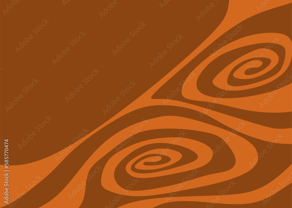 Poster abstract background with cute curly line pattern and with some copy space area