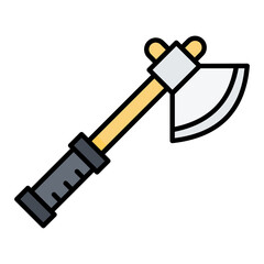 Axe Line Color Icon