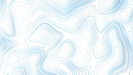 Topographic map. Abstract lines background. Contour maps. Vector illustration.
