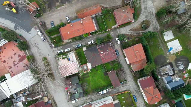 Sapanca state in Turkey aerial footage