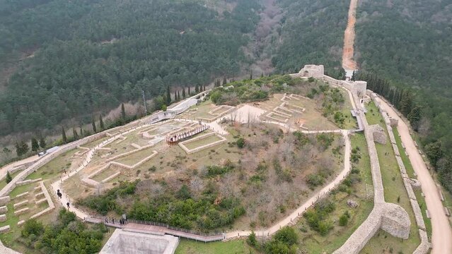 Aydos (Aetos) castle in Istanbul