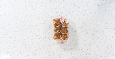 Banana oatmeal muffins