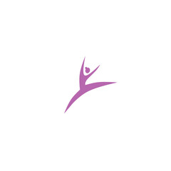 Fototapeta premium international dance day icon, simple icon dance with elegance concept