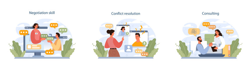 Human resources manager soft skills set. HR agent competencies