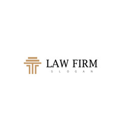 Justice law firm logo and business card design. gold, firm, law, icon justice, business card, Premium Vector