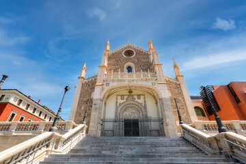 Fototapeta premium Church De San Jeronimo el Real , Madrid