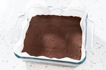 Homemade plain fudge