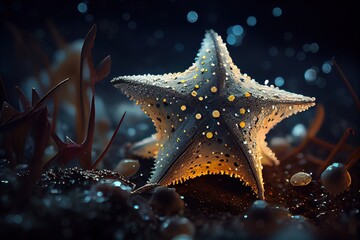 starfish in the night
