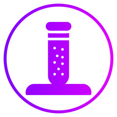 blood test gradient icon