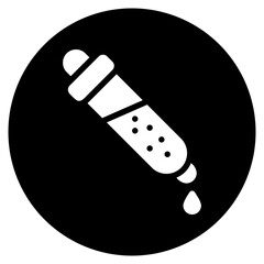 dropper glyph icon