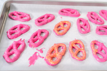 Gourmet Chocolate Covered Pretzel Twist