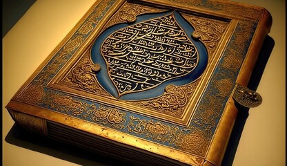 Islamic manuscripts are not only important historical documents, but also valuable sources of knowledge about Islamic culture and traditions. Generated by AI.