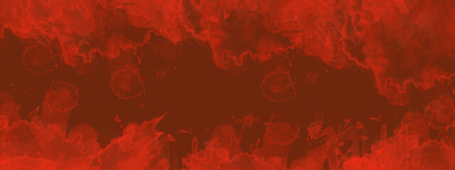 Red and black background and abstract background. Wall grunge texture with red tones. Vintage red abstract grunge. 