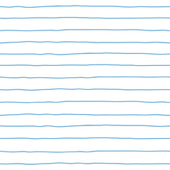 Stripe vector seamless pattern. Sketch line background. Doodle organic pen strokes texture. Hand drawn scribble thread ornament Lines of notepad, notes, diary documents.