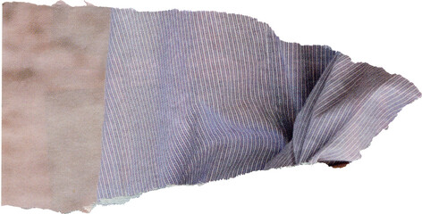 Light textured scrap of magazine paper	
